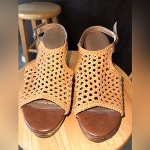 Jellypop Crochet Cork Wedge | size 7